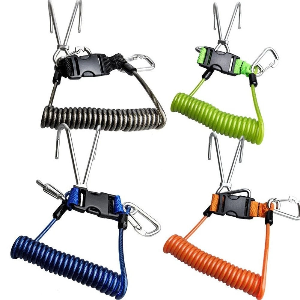 Scuba Lanyard with Quick Release Hook for Marine Use (316SS)