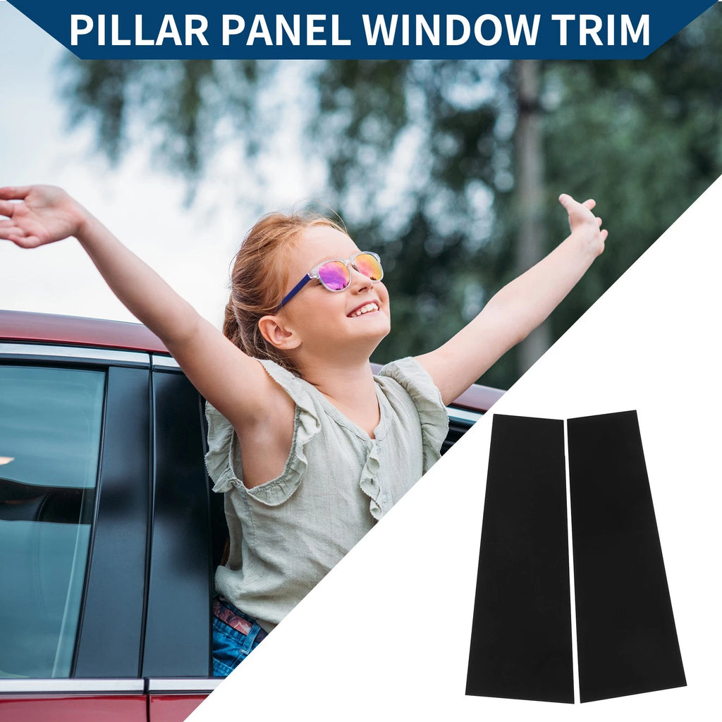 2 Pcs Pillar Window Trim Covers Front for Ford Bronco Offroad (2021–2022)