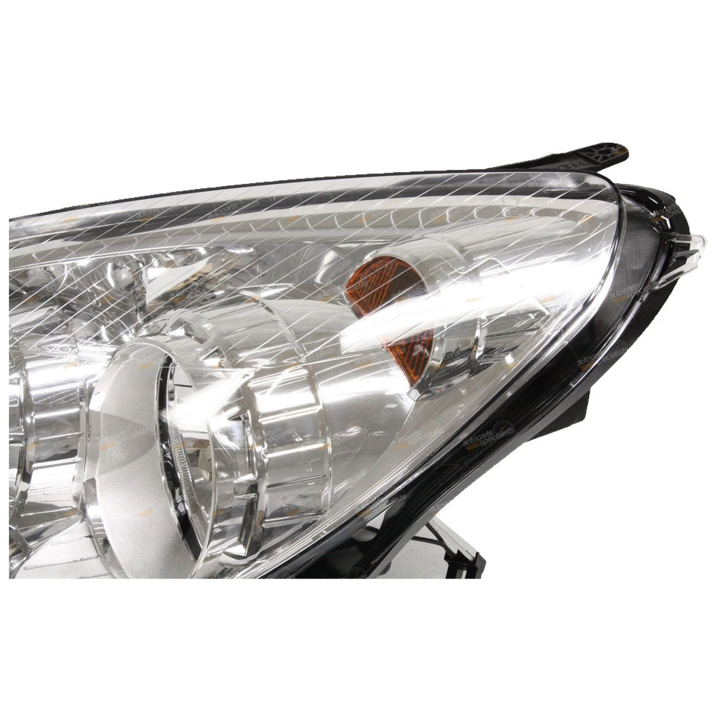 LH Chrome Headlight for Holden Astra AH (2004–2009)