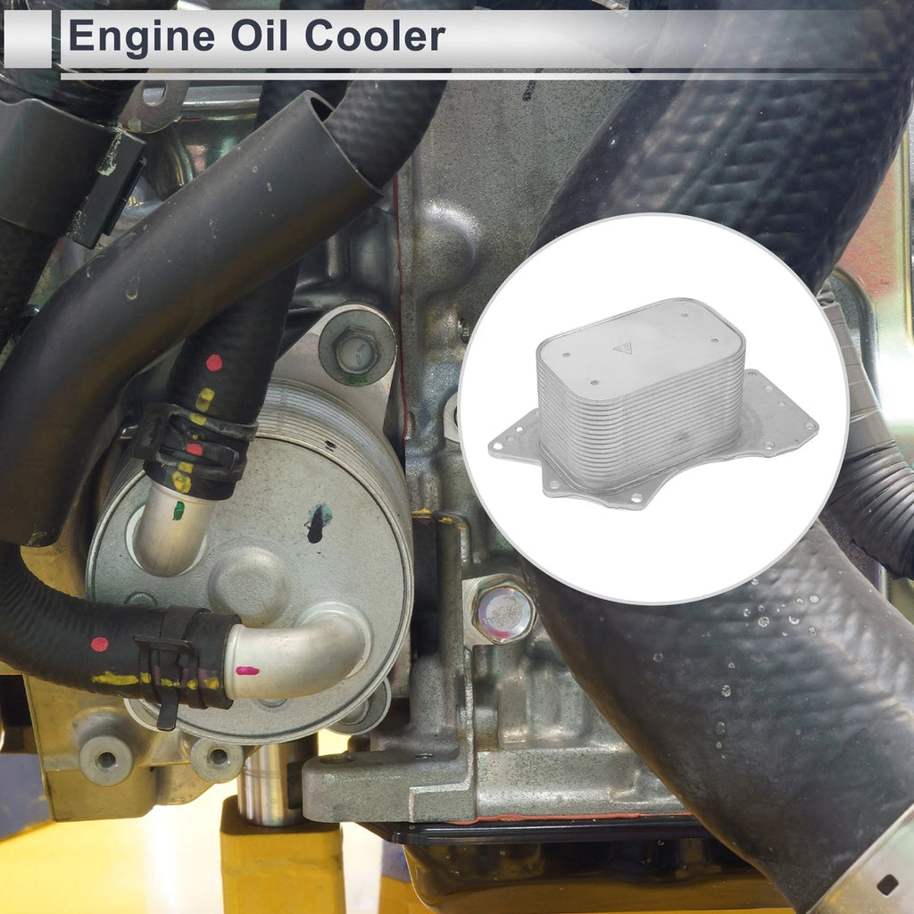 Engine Oil Cooler for Audi Q7 (2008–2011) Heavy Duty Replacement Set