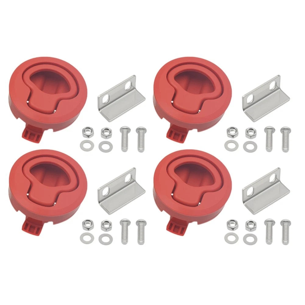 Plastic Push Lock for RV Door Lock (Motorhome, Camper, Van, Boat)