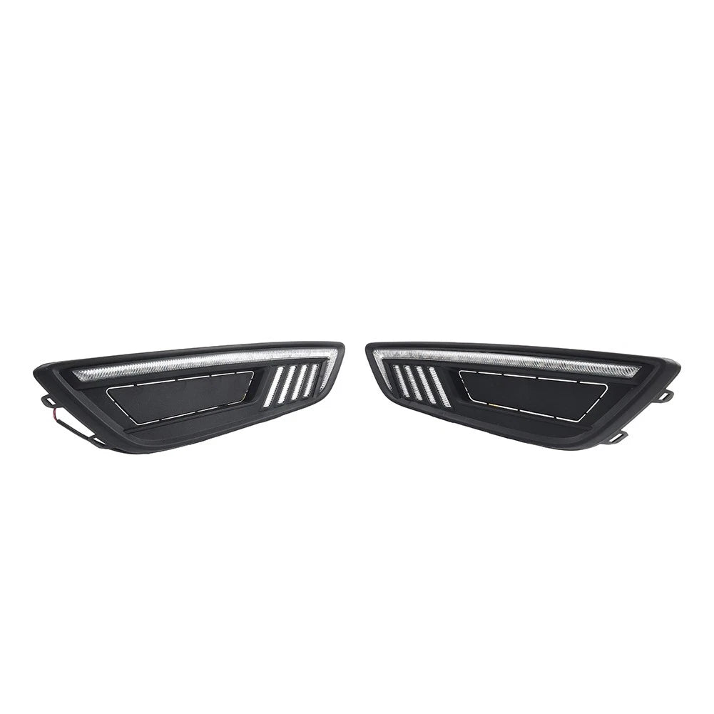 1 Pair Daytime Running Light Turn Indicator for Ford Focus (2015–2017)