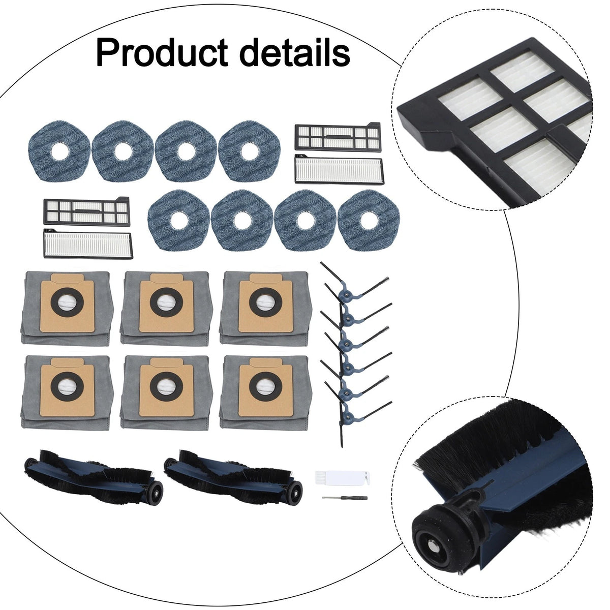 All in One Cleaning Kit for Eufy X10 Pro
