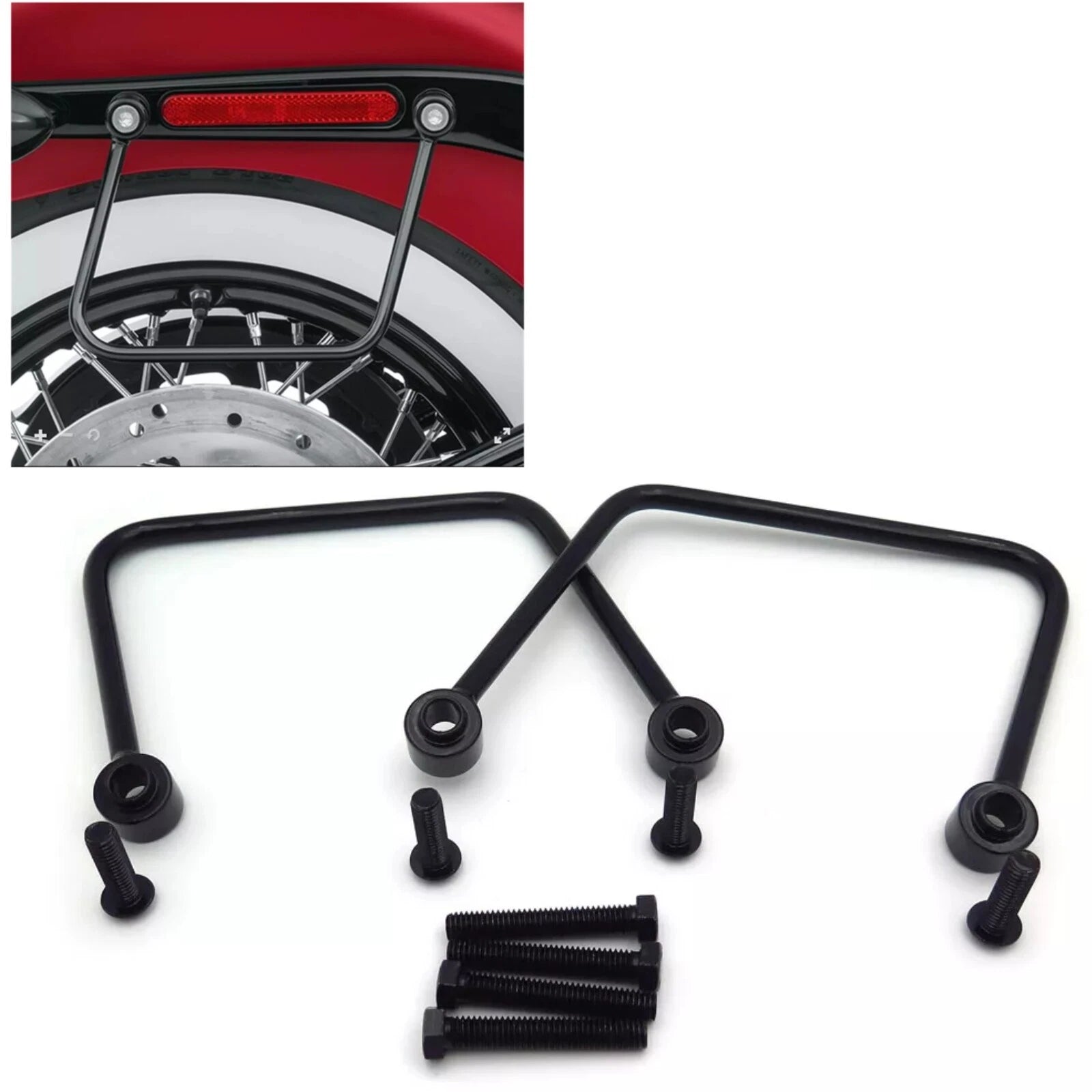 Saddlebag Support Bracket for Harley Softail Slim FLSL FXBB (2018–2023)