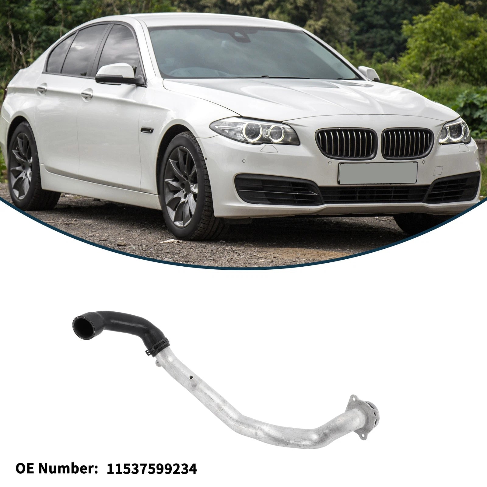 Radiator Hose Coolant Tube Replacement for BMW 535i (2009–2015)