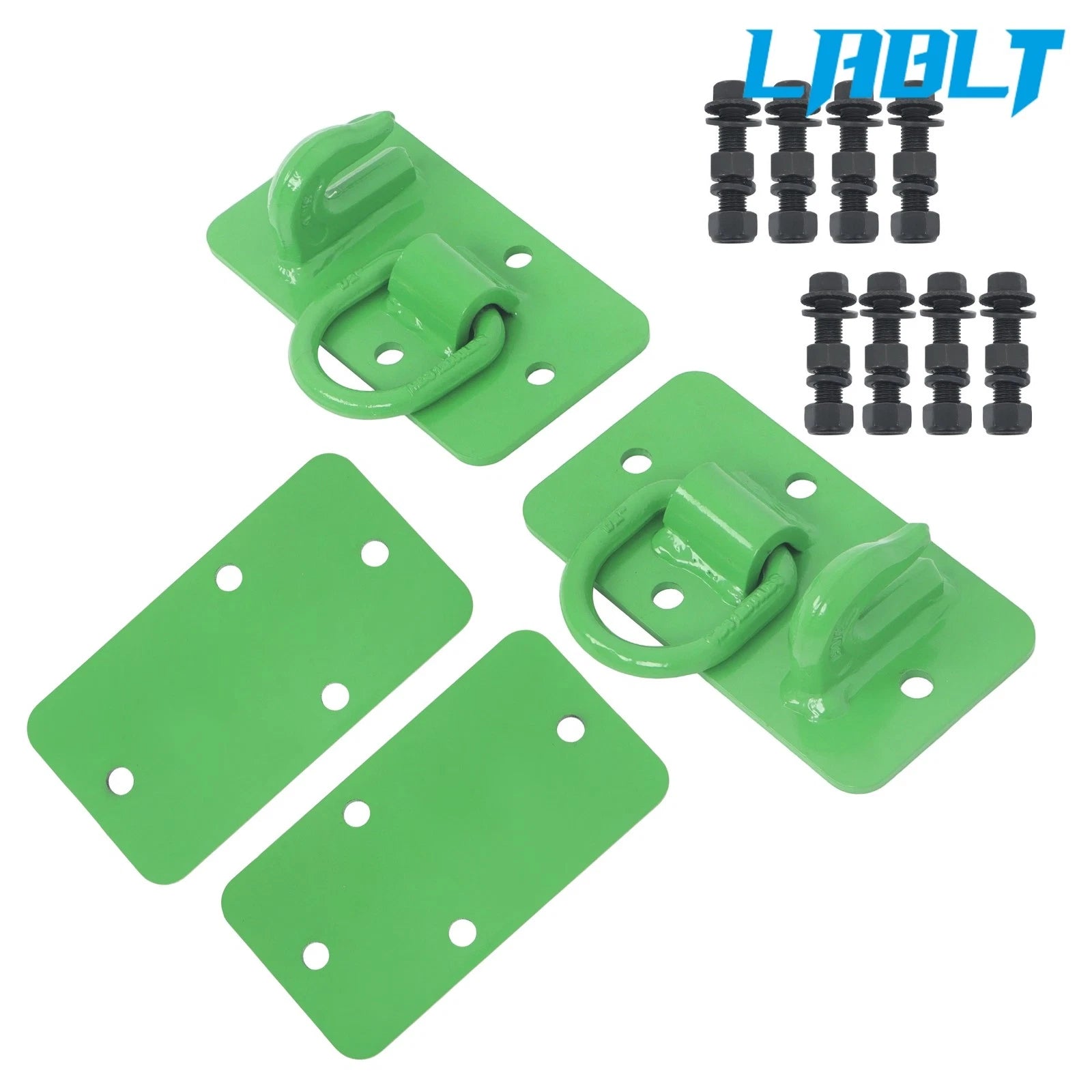 Bucket Hooks with Tie Down Ring for LABLT (Forged Grab Hooks, 1/2" D Rings)