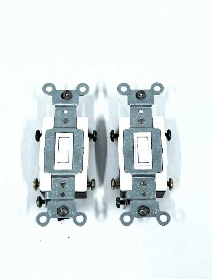 2X 4-Way Toggle Grounding Switch for Leviton 54504-2W