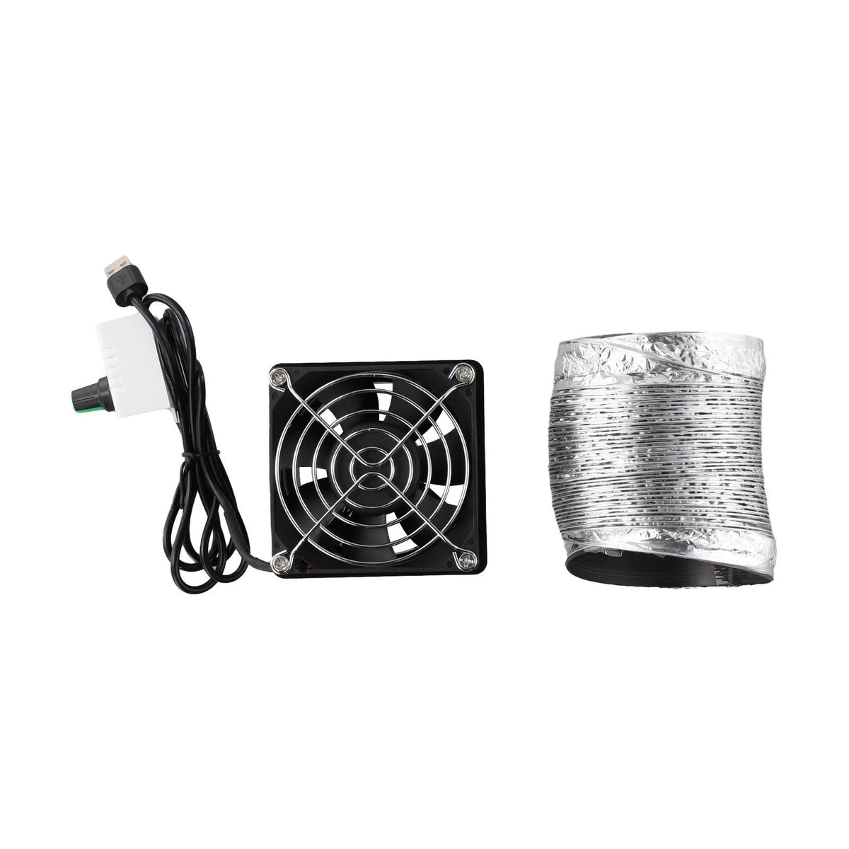 USB Adjustable Speed Smoke Absorber Fume Extractor Fan for Clean Workspace