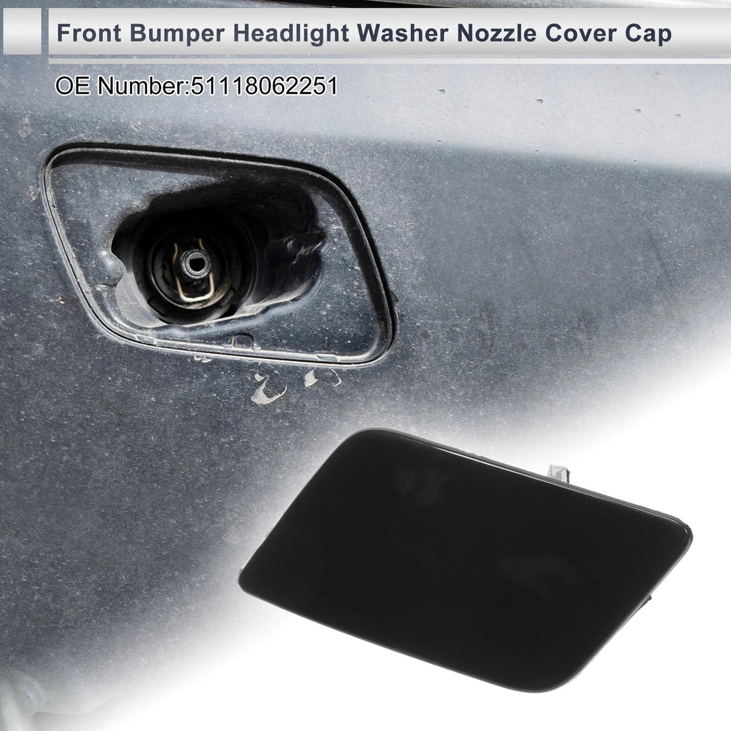 Front Left Washer Nozzle Cover Cap Replacement for BMW 335i GT xDrive (2014–2019)