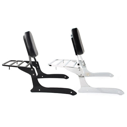 Backrest Sissy Bar Luggage Rack for Yamaha XVS1300A V Star 1300 (2007–2015)