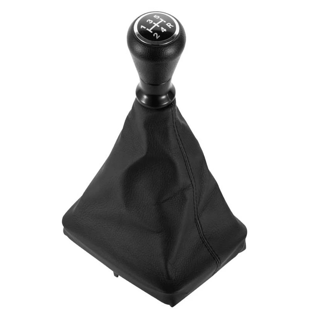 Leather Gear Shift Knob and Boot Cover for Peugeot 206 406