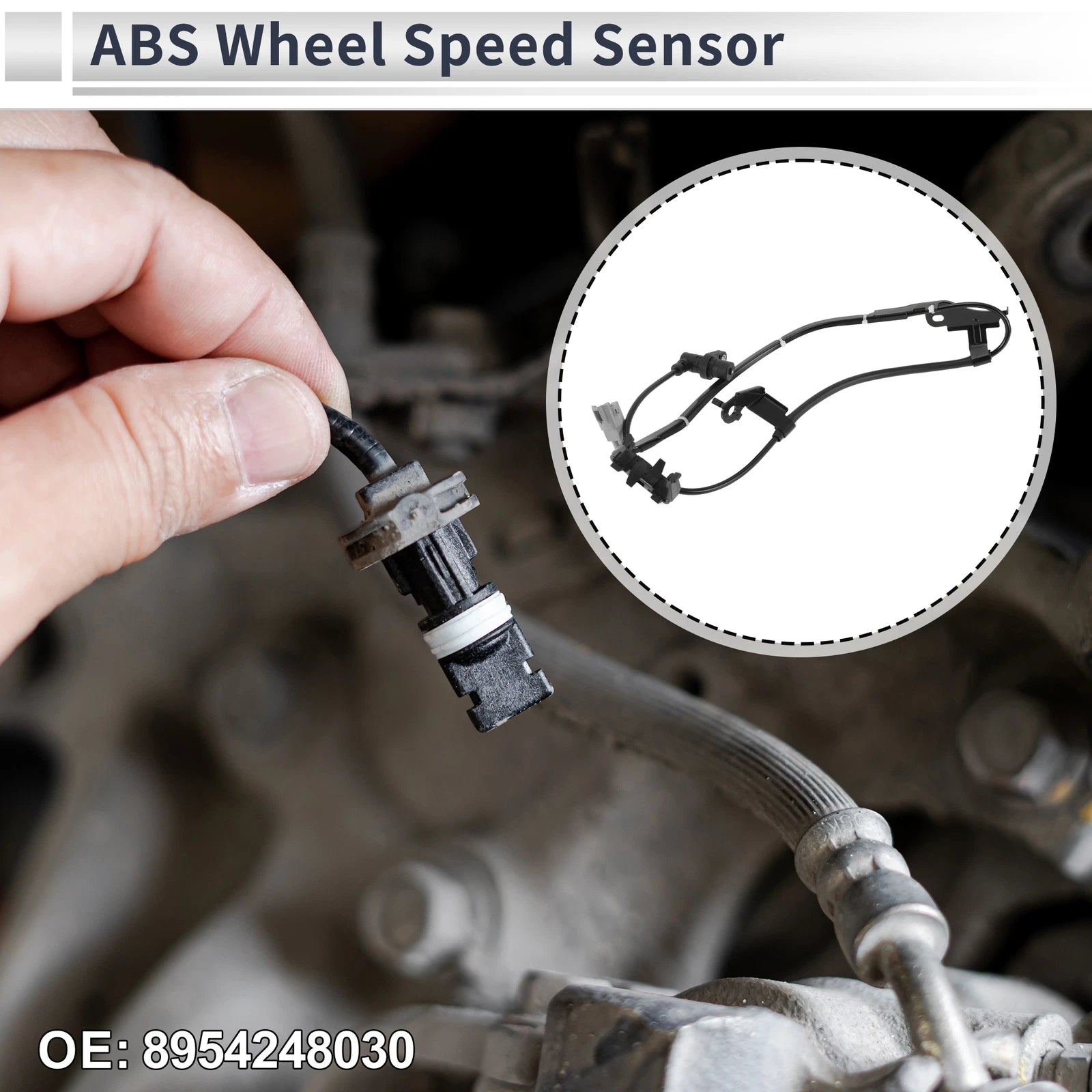 ABS Wheel Speed Sensor for Toyota Highlander (2004–2007) Front Right