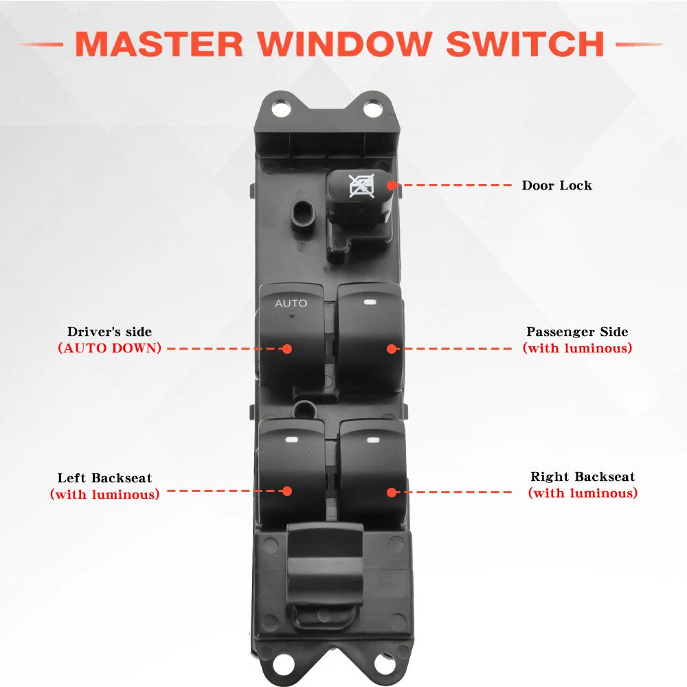 Power Window Master Switch for Subaru Outback Legacy (2005–2009) 83071AG05B