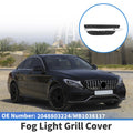 Front Left Fog Light Grill Replacement for Mercedes-Benz C300 (2008–2021)