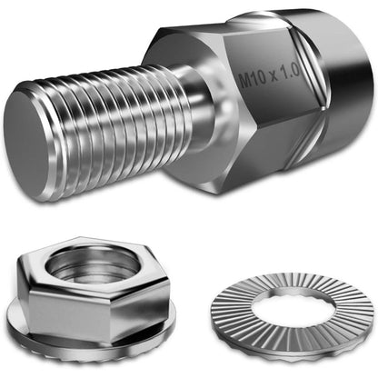 Bicycle Trailer Axle Adapter M10 M5 38 Inch Quick Install