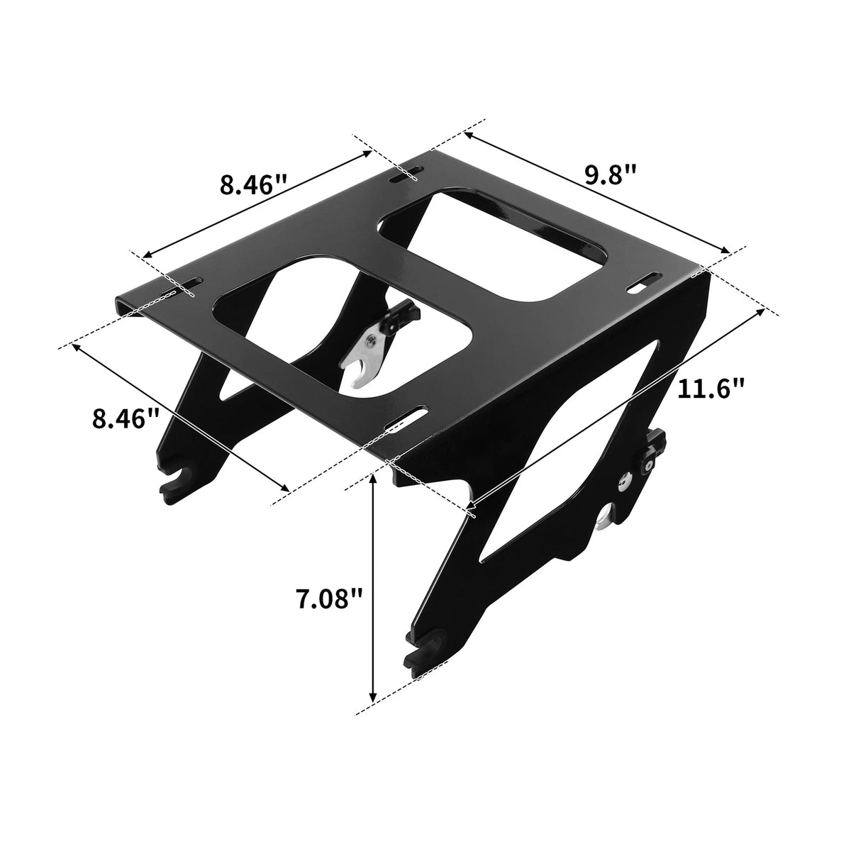 Detachable Solo Mounting Rack for Harley Softail Deluxe Street Bob (2018–2025)