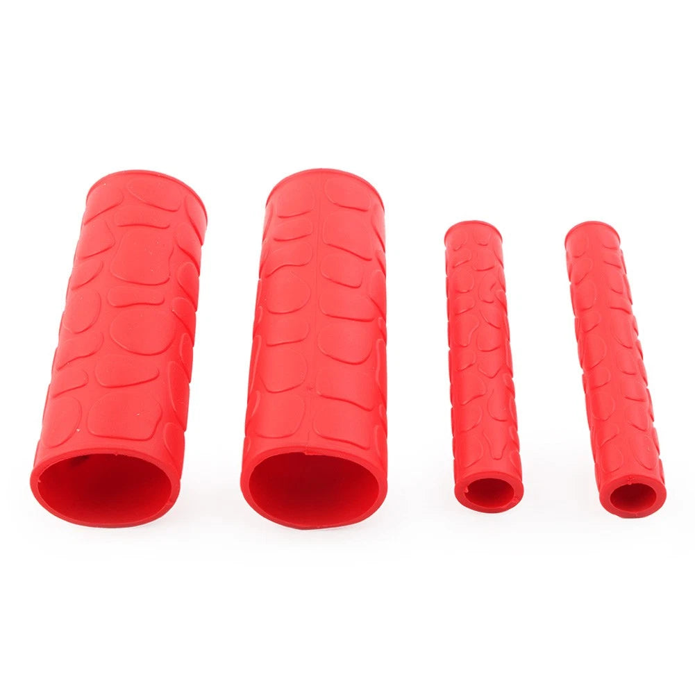 Practical Motorcycle Hand Grips Dirt Bike Soft Pair Handle Bar Handbrake Cover