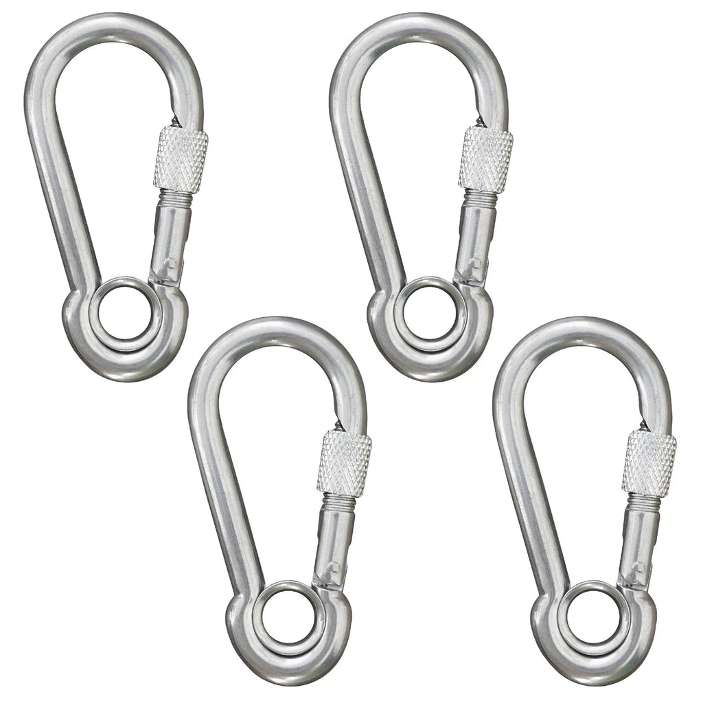 4X Snap Hook with Thimble Eye & Barrel Lock FO455-M4