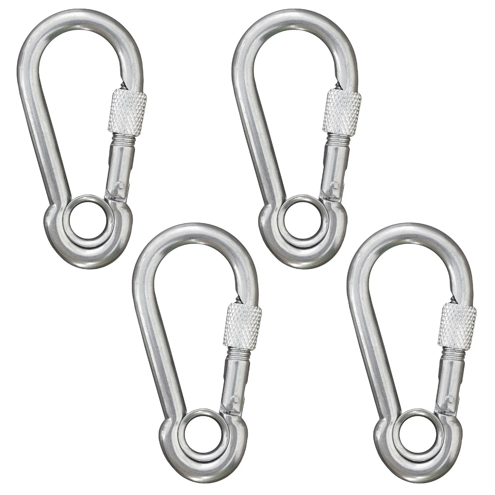 4X Snap Hook with Thimble Eye & Barrel Lock FO455-M4