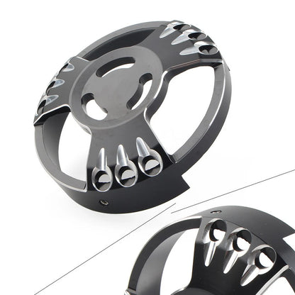 CNC Aluminum Timing Cover for Harley XL883 (2013–Present) Black