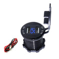 Dual USB Charger Power Outlet with LED Display for