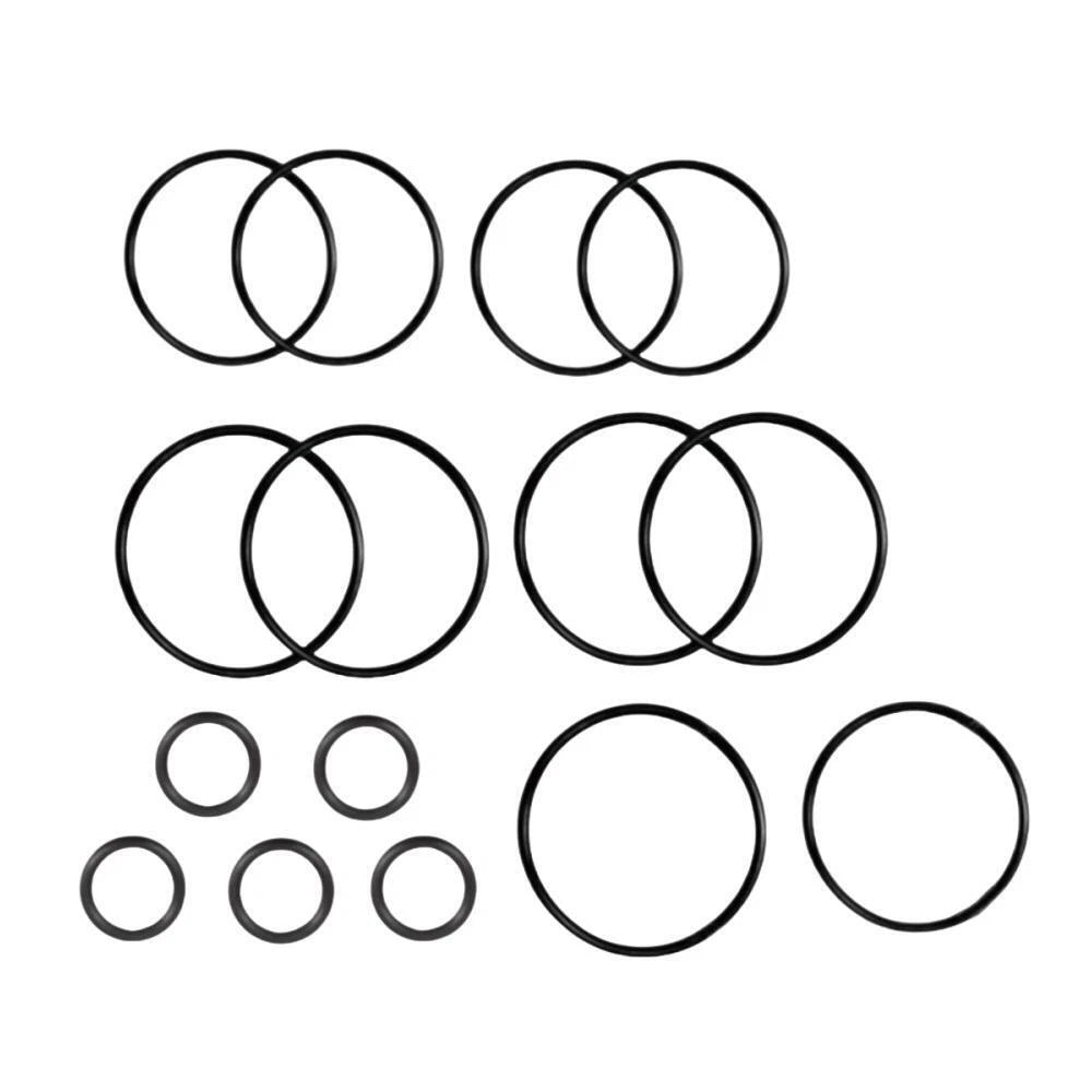 Set of 5 Oil Filter O-Ring Seal Kit for Suzuki DF 9.9 15 20 (09280-54001, 09280-13004)