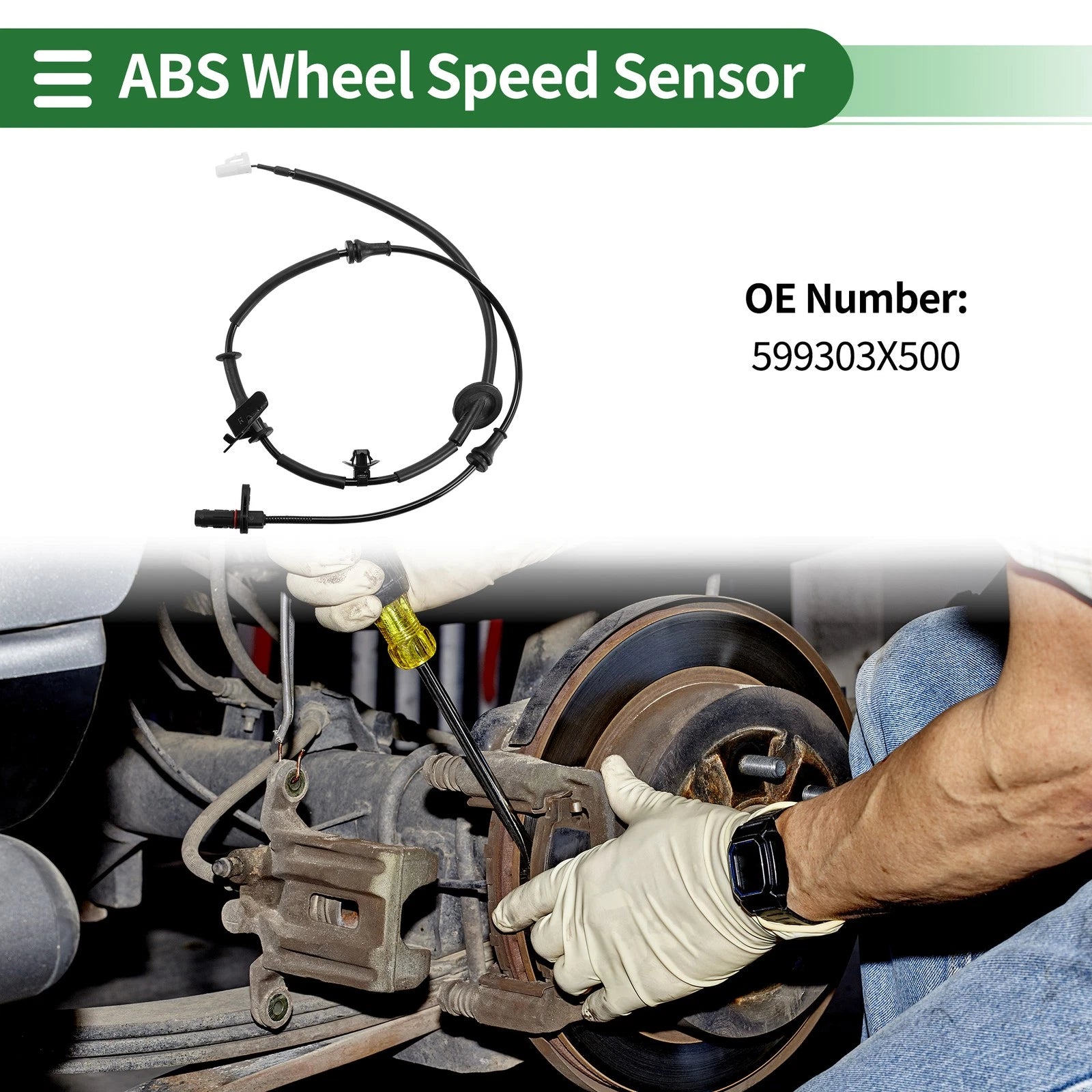 ABS Wheel Speed Sensor Replacement for Hyundai Elantra (2013–2014)