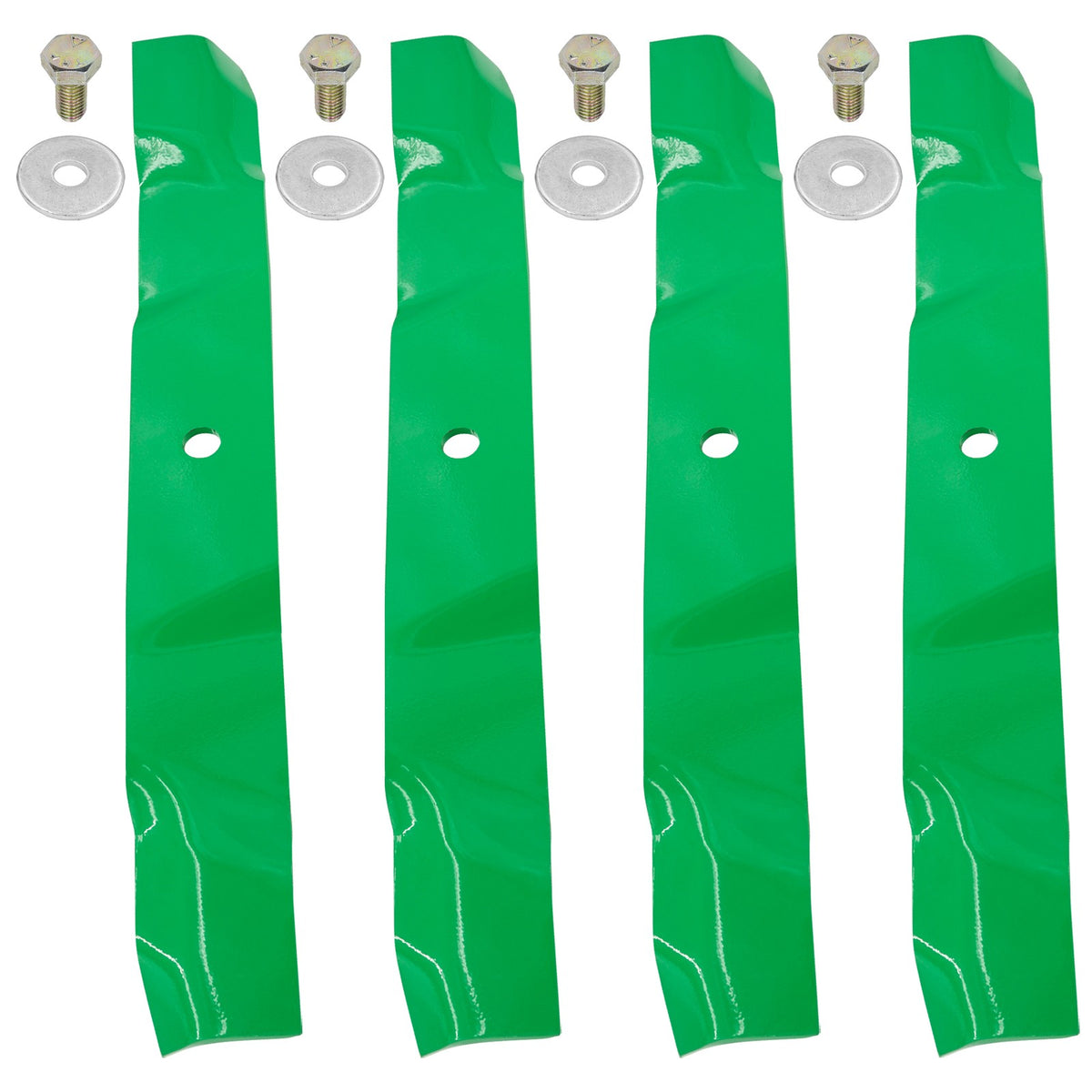 Deck Blade with Bolt for Hustler FasTrak SD Mini Z (36–42 in) (2010–2019)