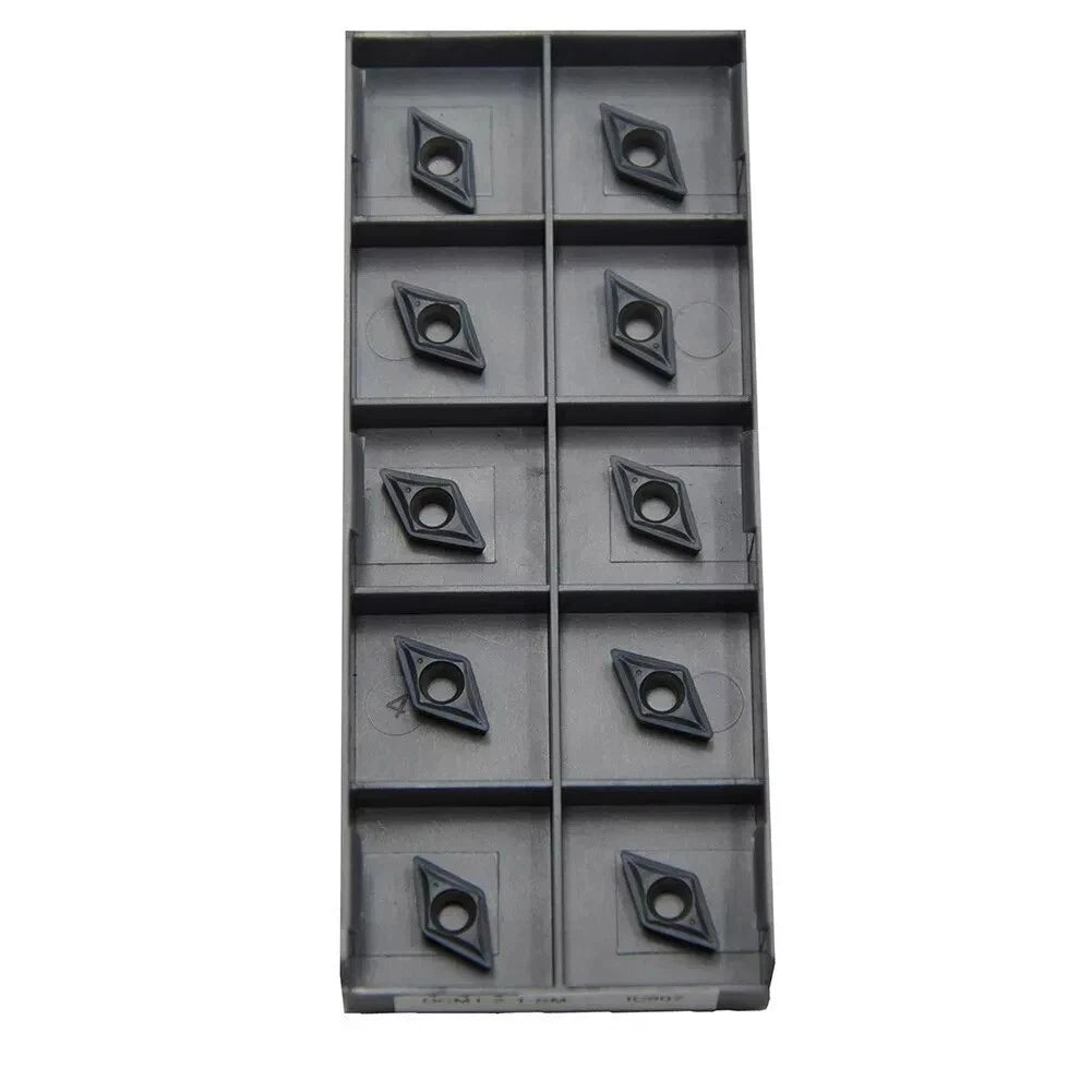 10pcs DCMT070204 SM Carbide Inserts for Turning Lathe Tools