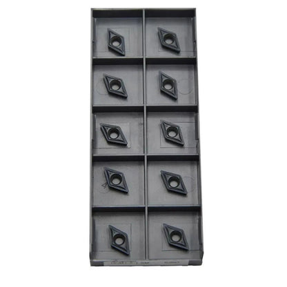 10pcs DCMT070204 SM Carbide Inserts for Turning Lathe Tools