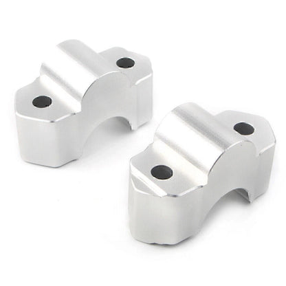 2X 22mm Handlebar Riser Mount Clamps for Kawasaki Versys 1000 (2015–2018)