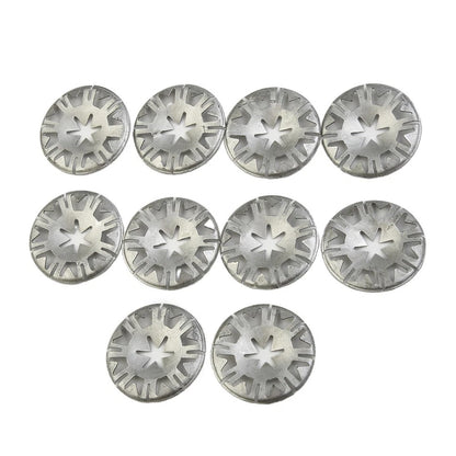 Set of 10 Metal Spring Washer Fixing Clip Nuts for Ford Undertray Exhaust