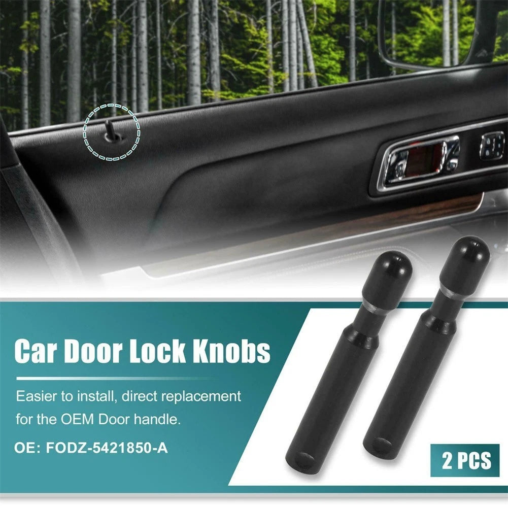 2X Door Lock Knob Post Pull Pin for Ford F-150, Explorer