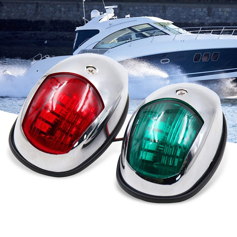 LED Navigation Light for Marine Vessels (Practical Red)