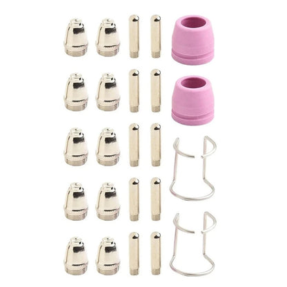 24pc Plasma Torch Tip Kit for SG55 AG60 WSD60 CUT50 CUT60