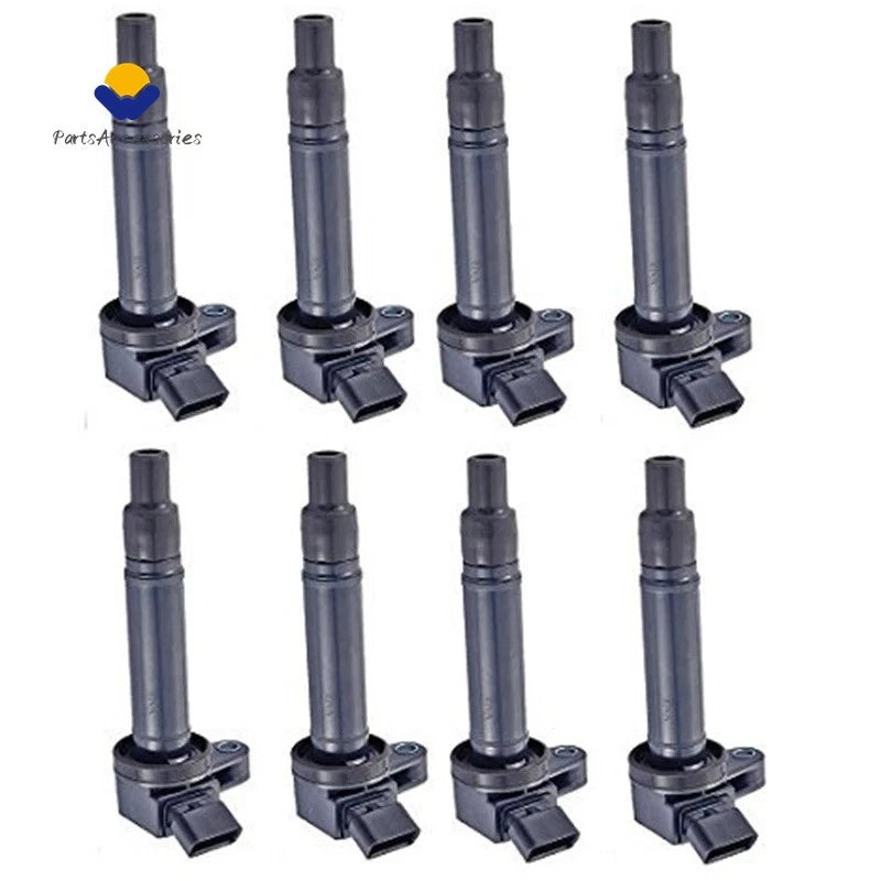 Set of 8 Ignition Coils for Toyota Tundra 4.7L V8 (2001–2009) 90919-02230