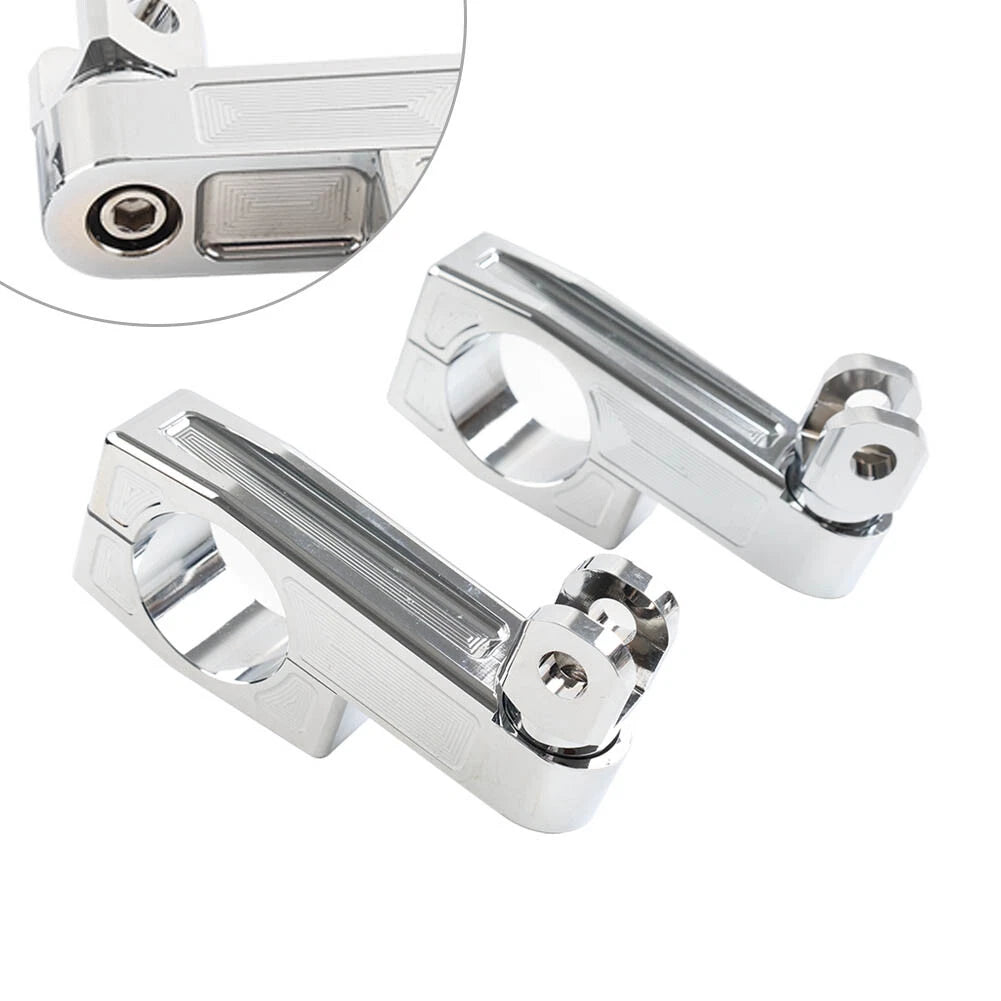 Engine Guard Highway Crash Bar Mount Foot Peg Rest Clamp for Harley (38MM)