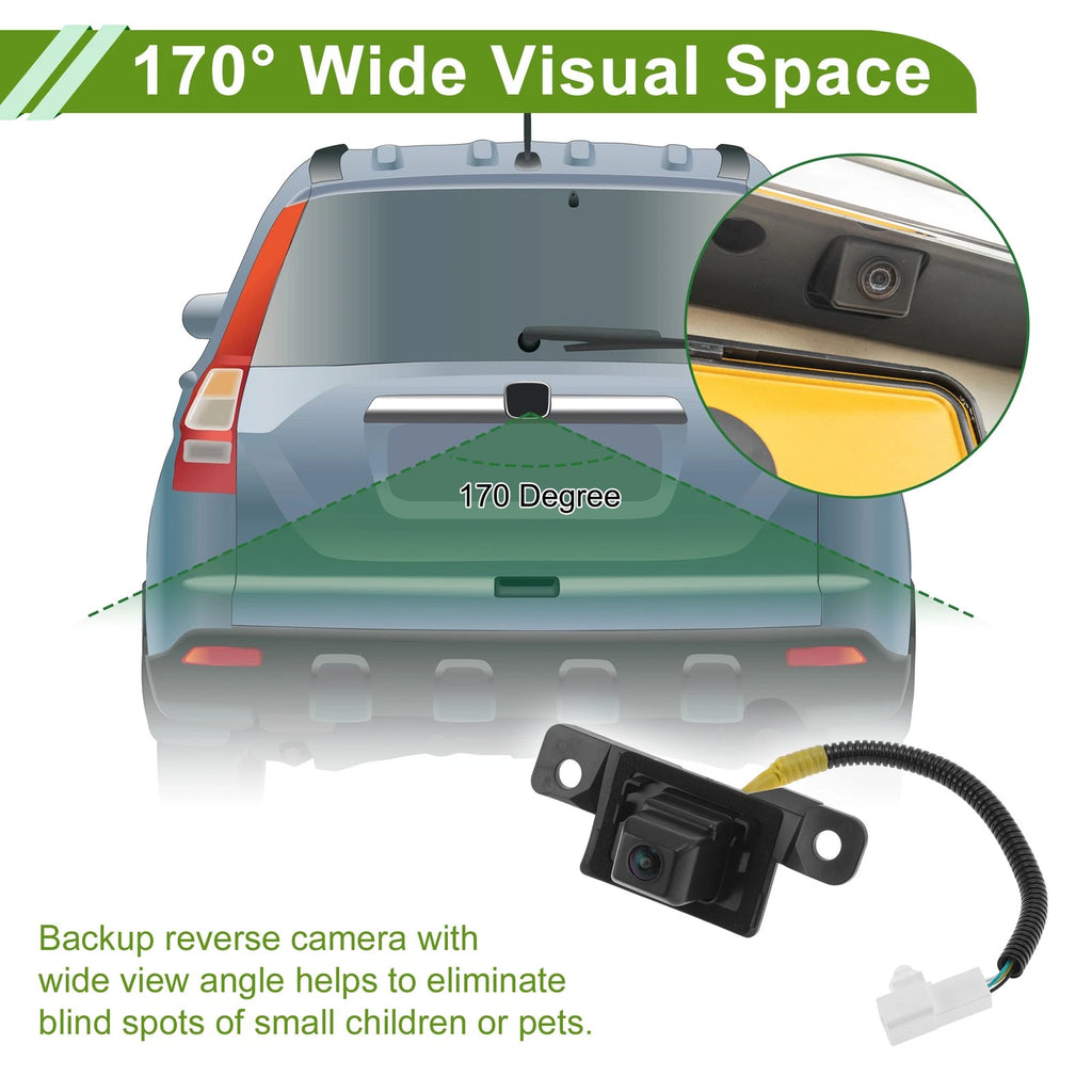 Rear View Backup Car Camera Replacement for Lexus RX 350 (2007–2009)