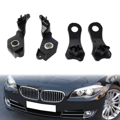 4X Headlight Bracket Repair Kit for BMW E60 E61 (2006–2010)