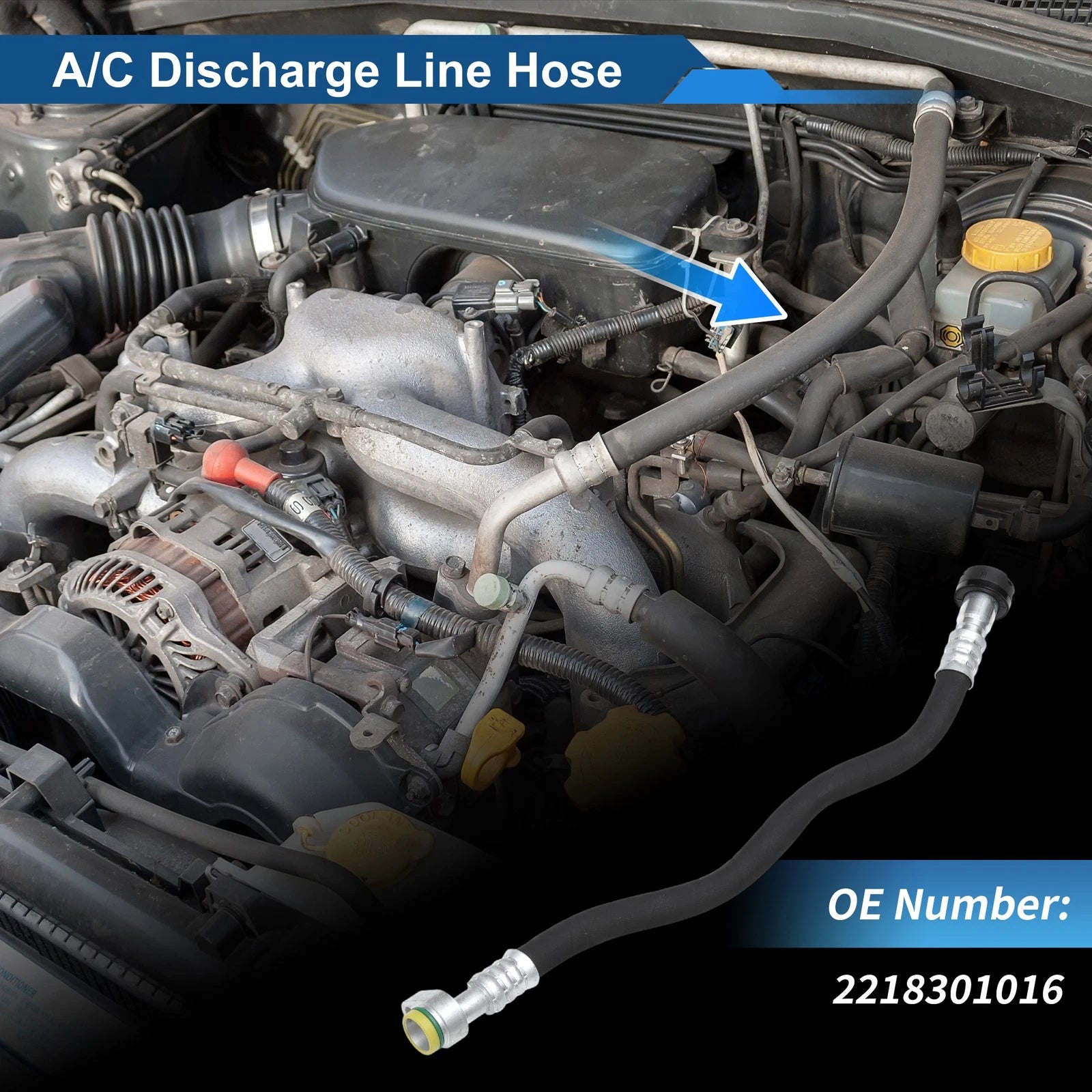 A/C Refrigerant Liquid Hose for Mercedes-Benz S-Class (2006–2013)