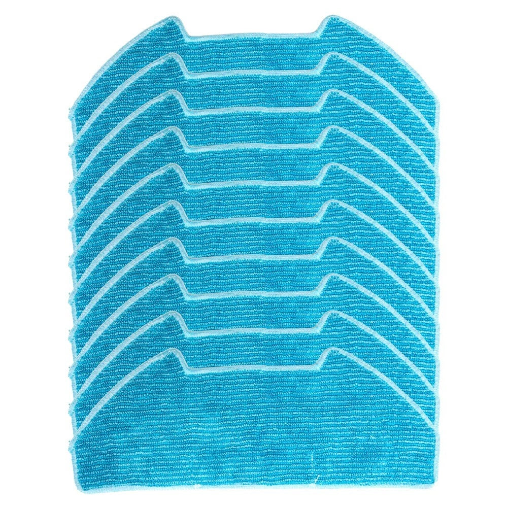 10PCS Microfiber Mop Pads for BObsweep Pet (Self-Emptying Robot Vacuum)