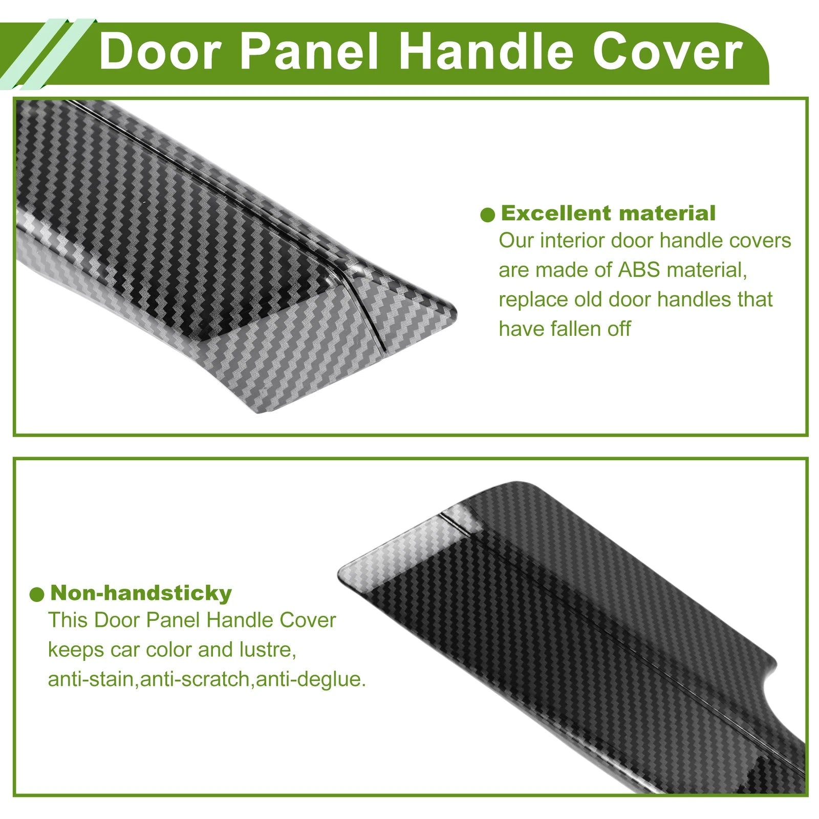 Door Panel Handle Pull Trim Cover for Toyota Corolla (2014–2018) No.7464502430