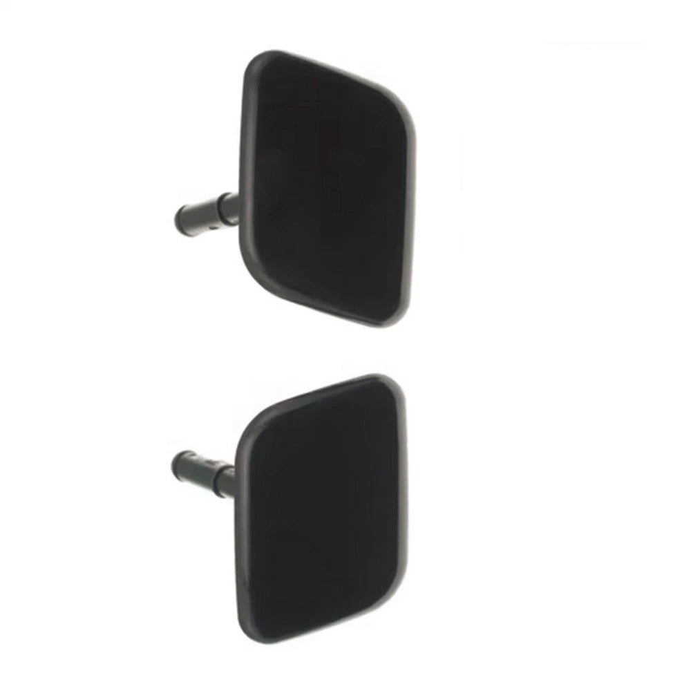 Pair Headlight Spray Nozzle Jet Cap Covers For 07-15 Hyundai iX55 Left & Right
