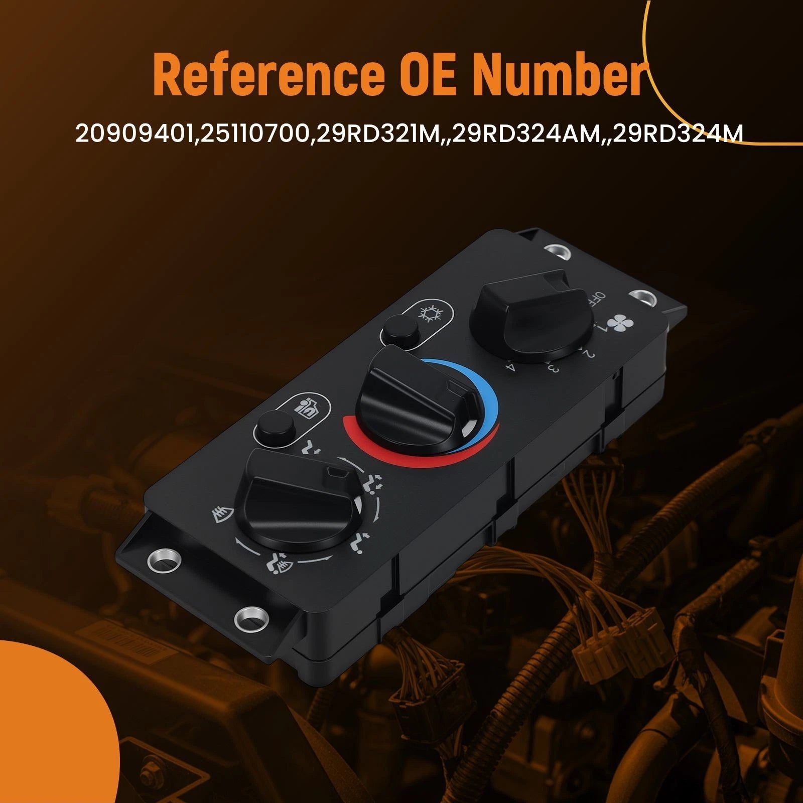 Climate Heater Control Module for Mack CHU614 (2014–2018) 20992943