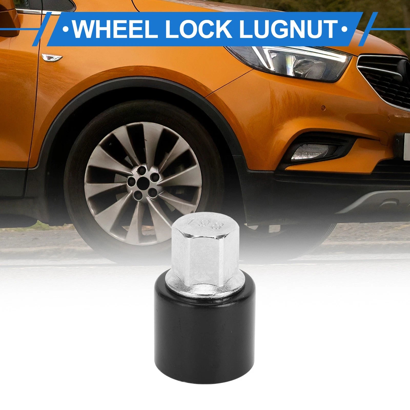 Wheel Lock Lug Nut with Antitheft Screw Removal Key for Vauxhall Opel (1980–2023)