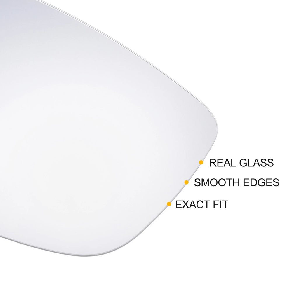 Pair Heated Mirror Glass with Backing Plate for Mazda CX-3 (2016–2020)