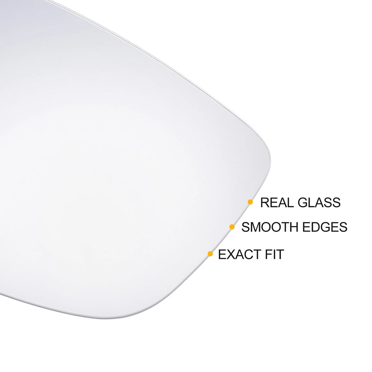 Pair Heated Mirror Glass with Backing Plate for Mazda CX-3 (2016–2020)