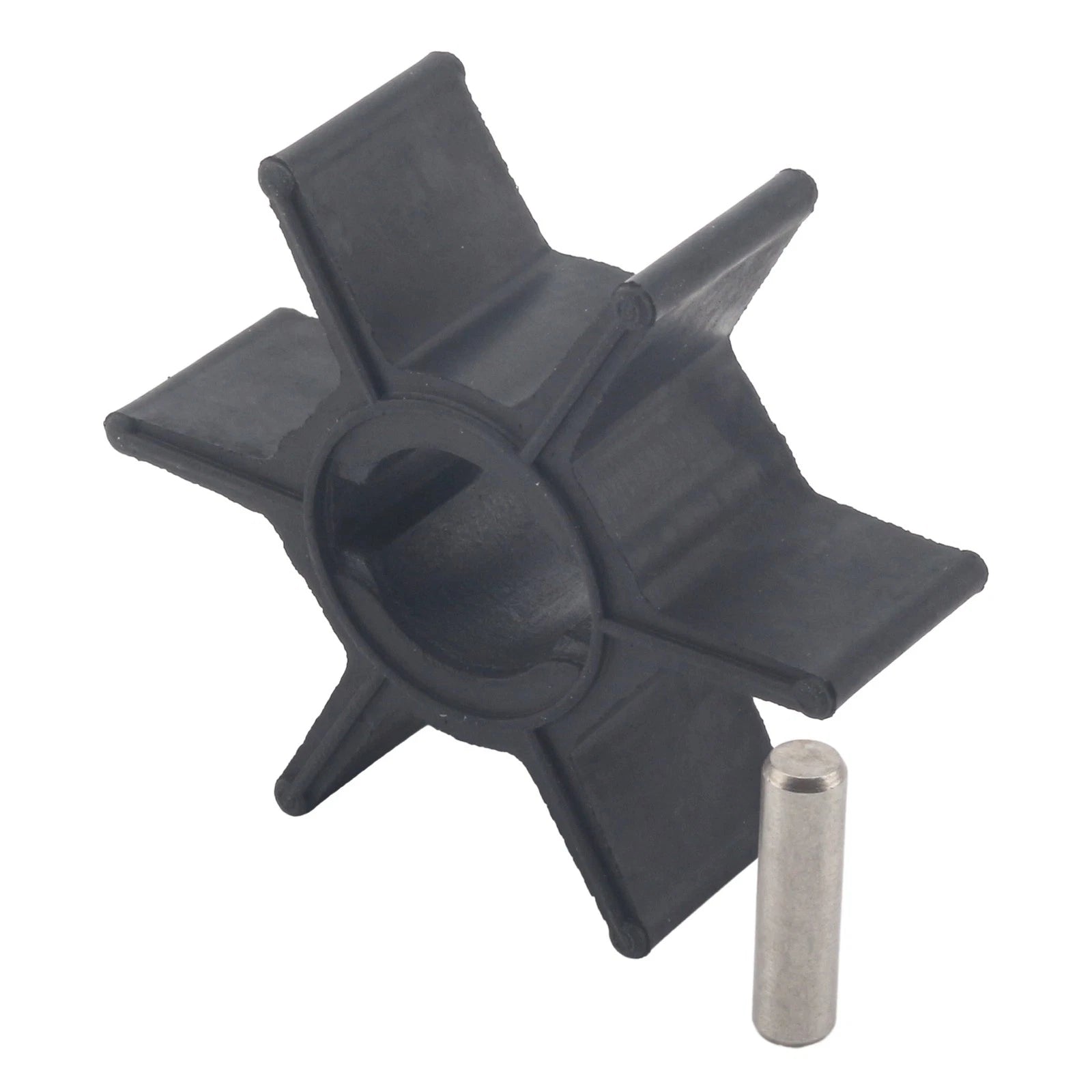Water Pump Impeller & Pin for Mercury Mariner 2-3.3 HP (2-Str Outboard)