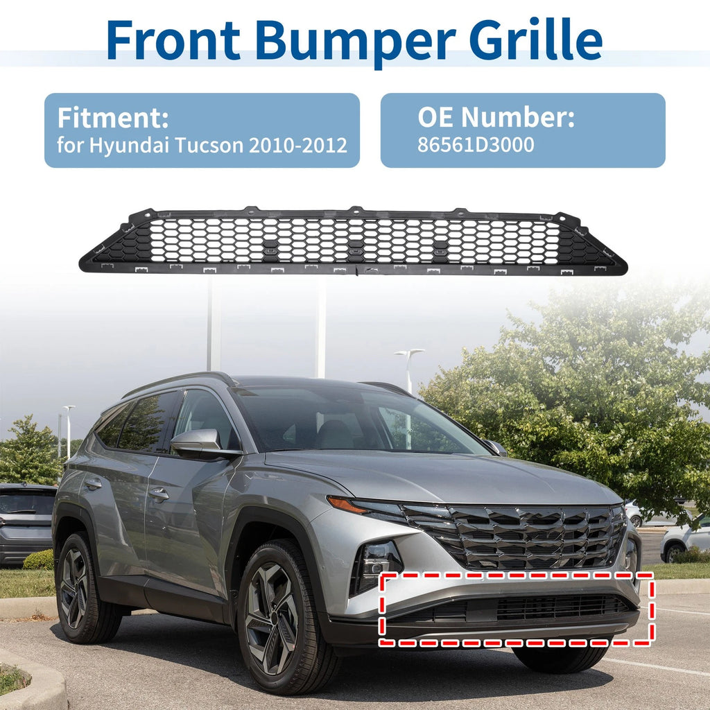 Lower Grille Front Bumper Grille for Hyundai Tucson (2010–2012)
