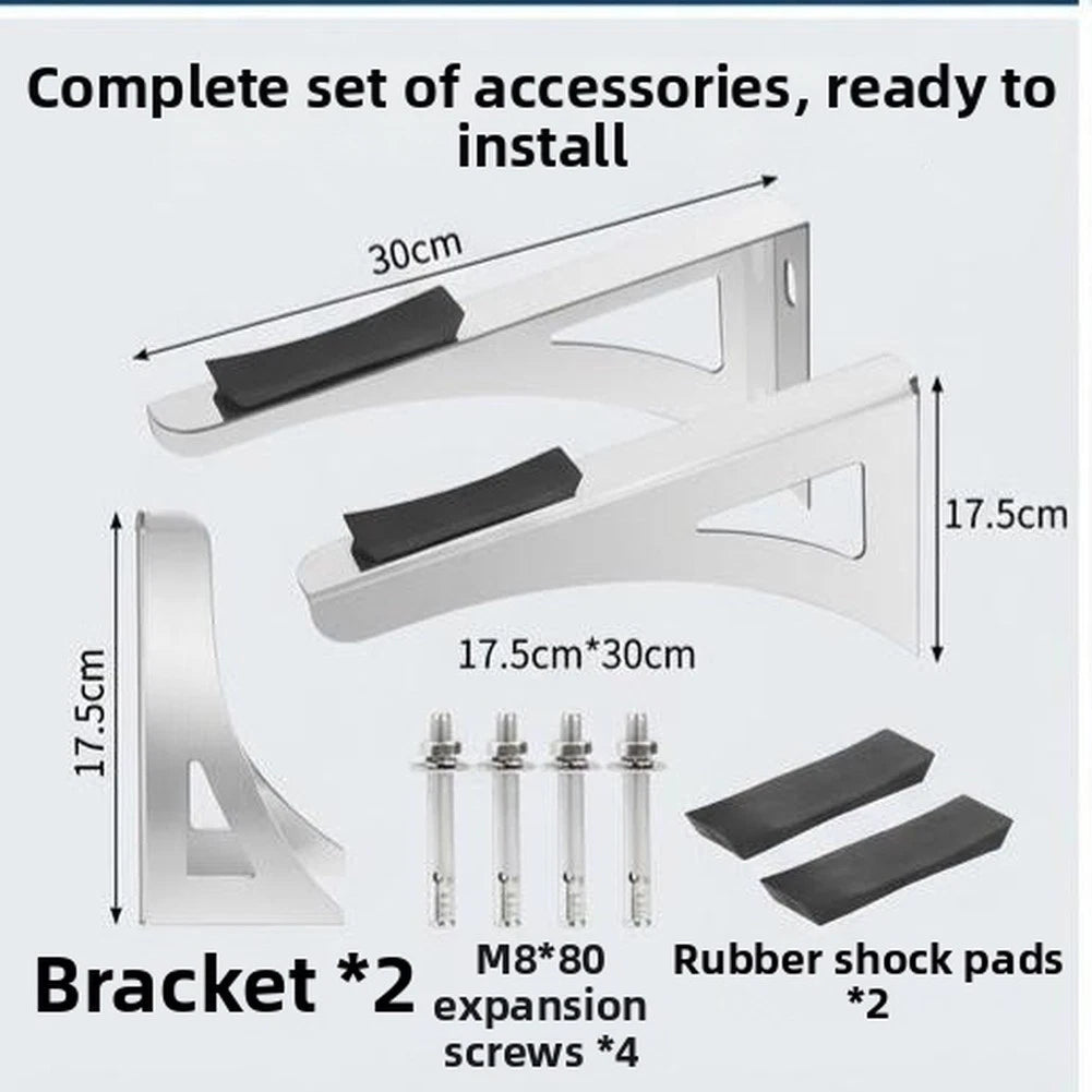 Adjustable Water Heater Mounting Bracket with 6 Expansion Bolts